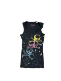 Y2K Self Esteem Skull and Hearts Tank Top (L)