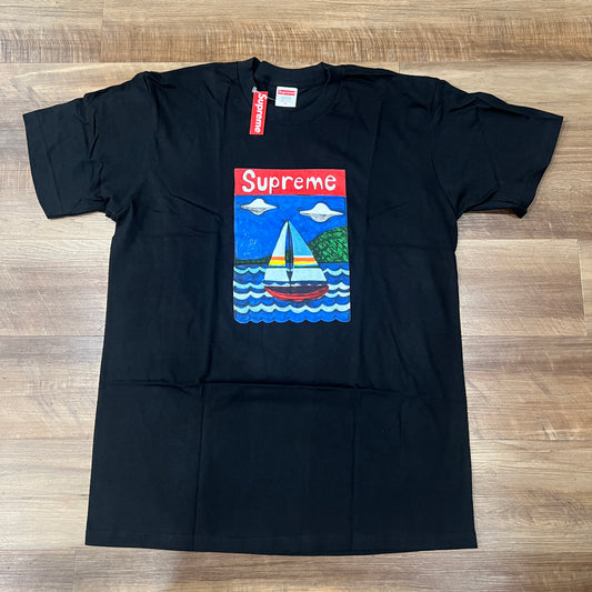 Bad to the Bone Skull Motorcycle Graphic Tee (2XL)