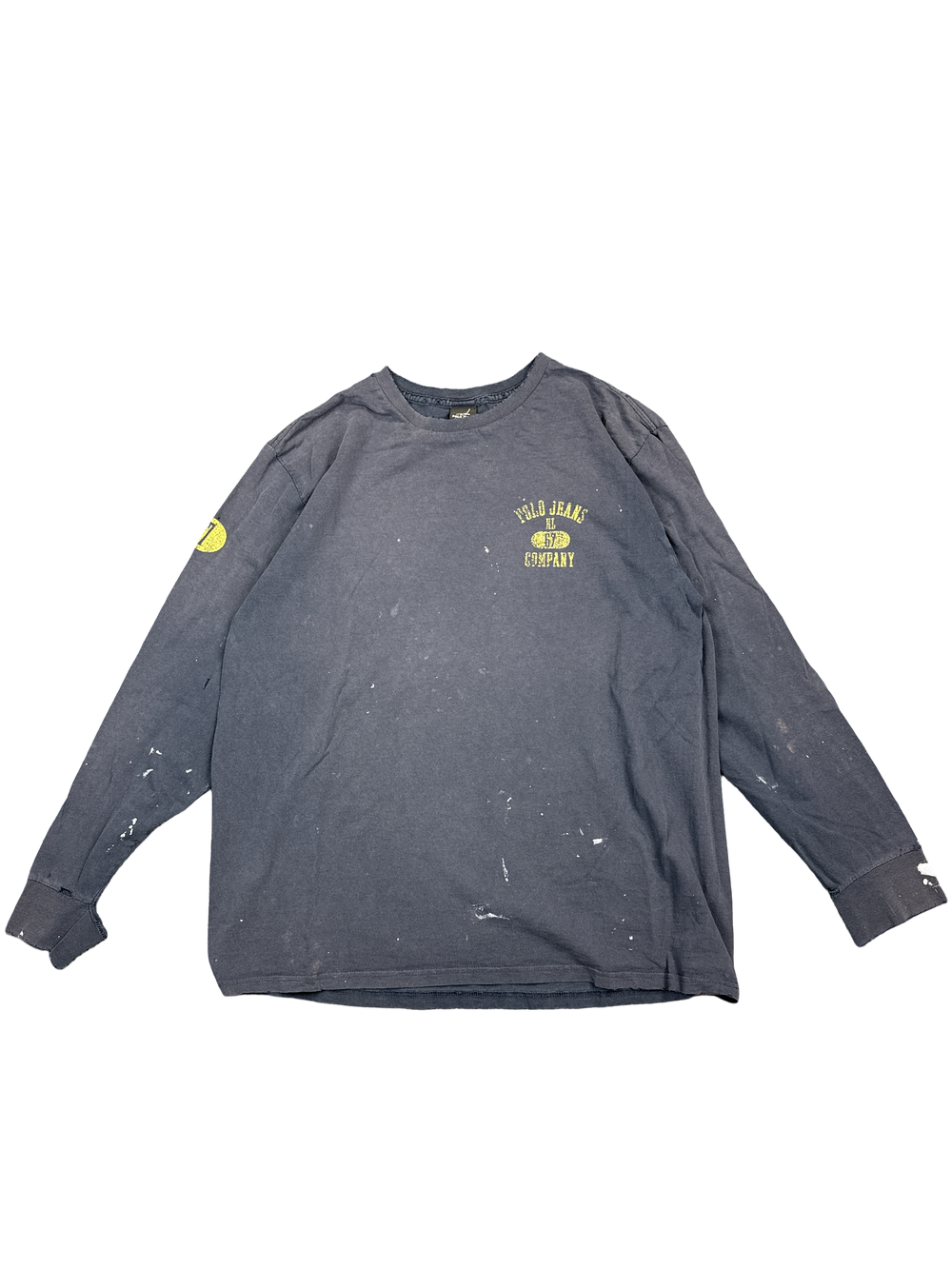 1990s Polo Jeans Company Long Sleeve Graphic Shirt (L)