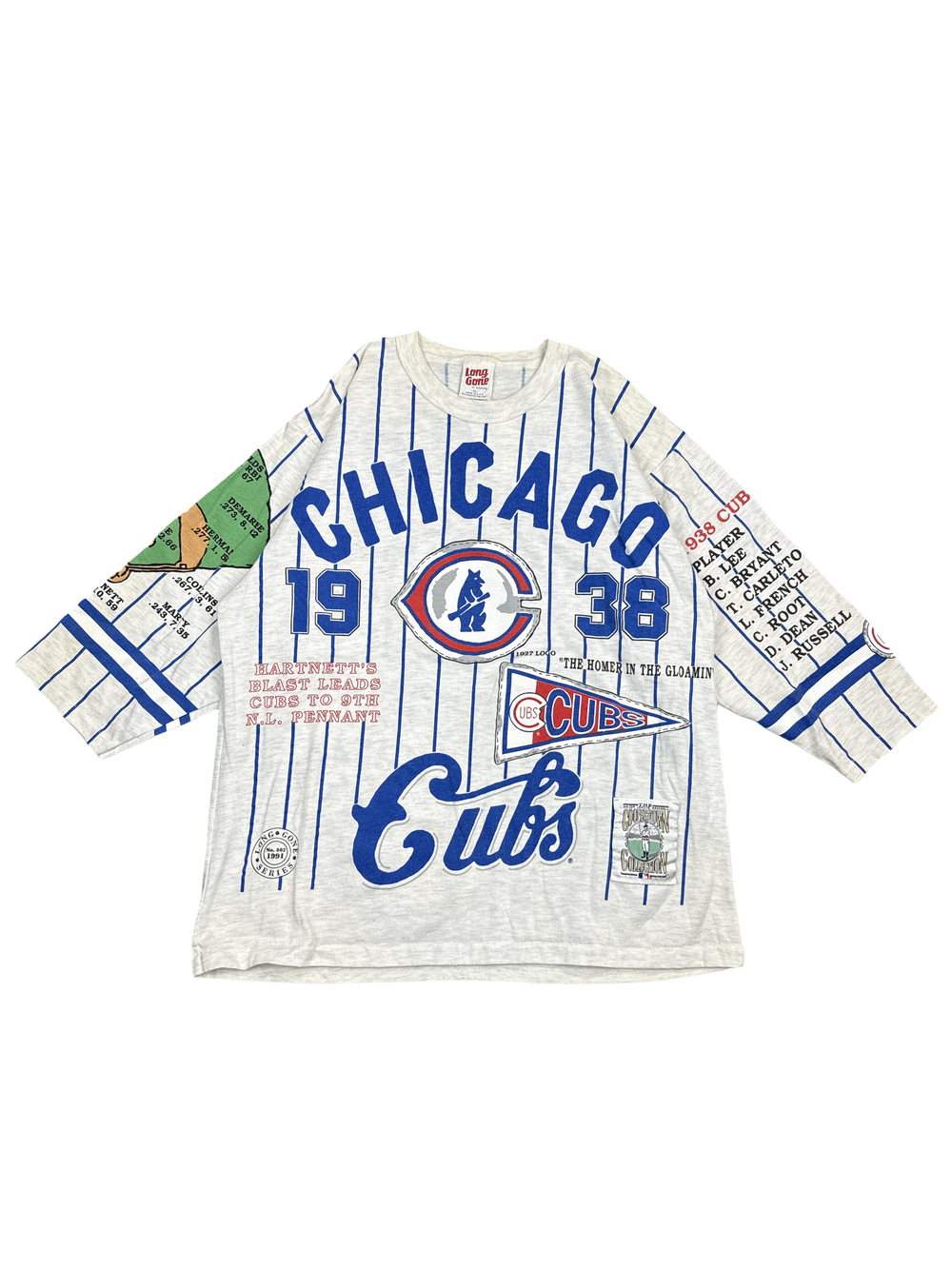1990s Chicago Cubs Long Gone Sports Graphic Tee (L)