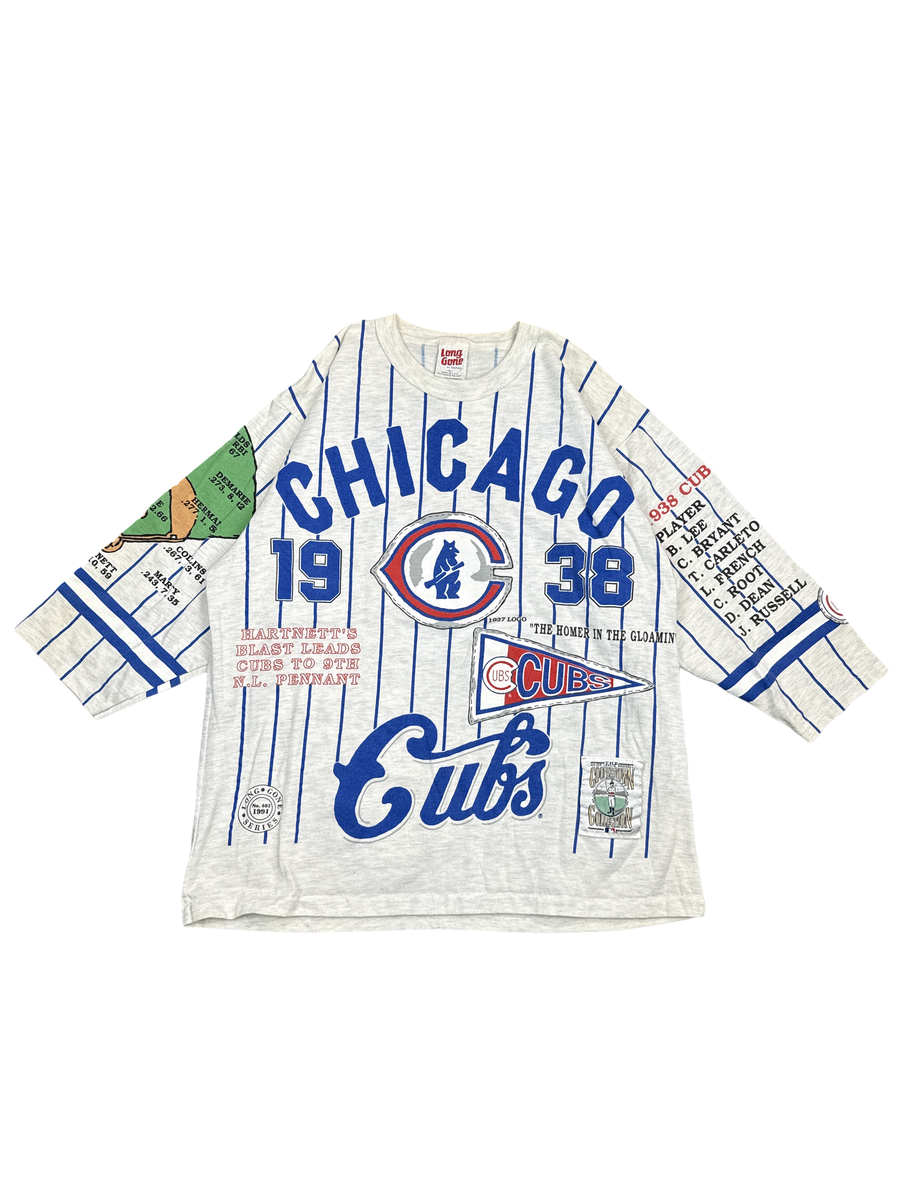 1990s Chicago Cubs Long Gone Sports Graphic Tee (L)