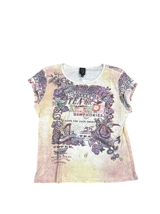 Floral Boston Jubilee Graphic Tee (S)