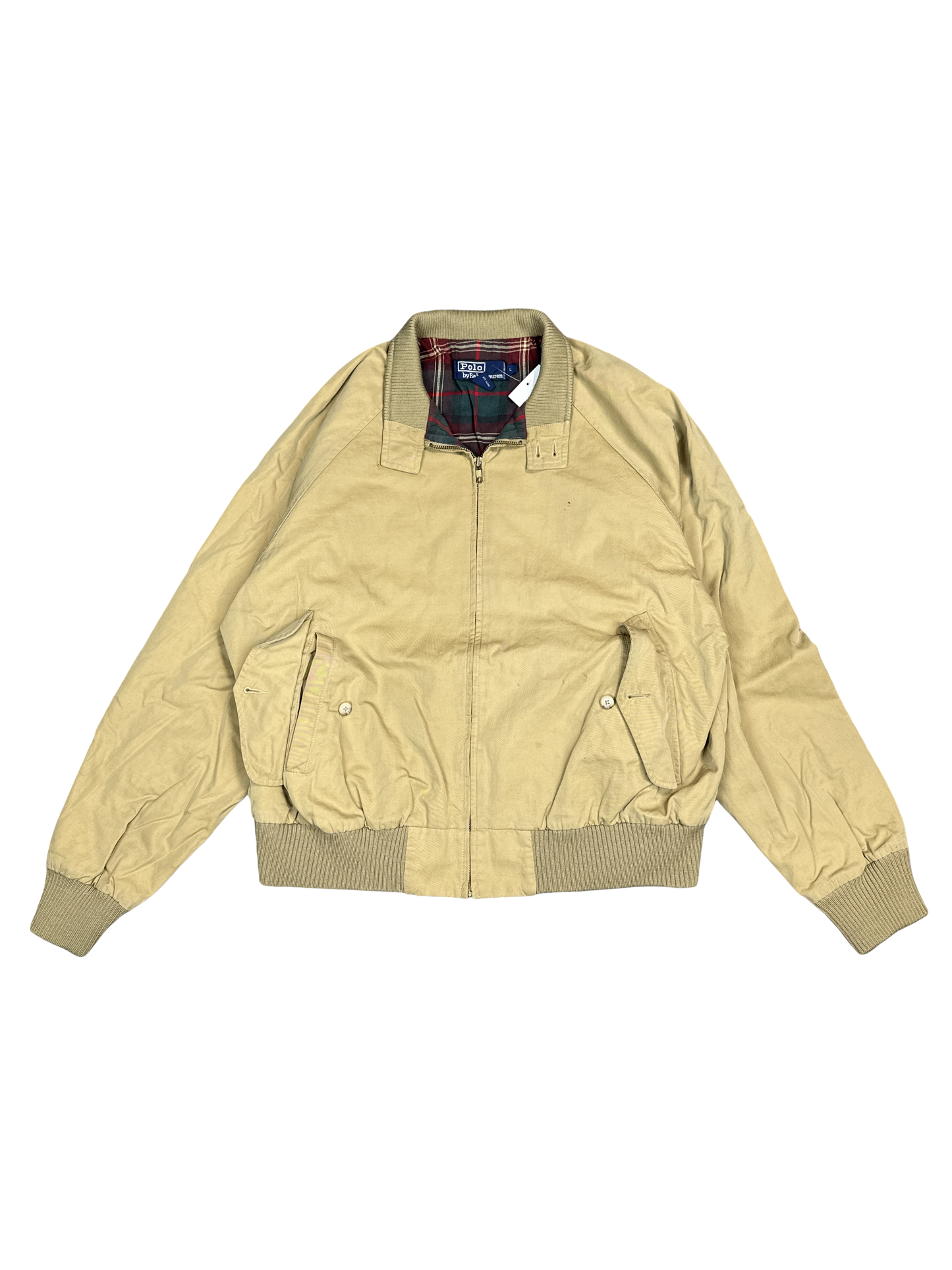 Polo Ralph Lauren Khaki Harrington Jacket (XL)