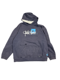 Y2K Quiksilver Surf Graphic Pullover Hoodie (L)