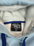 Y2K Southpole Two-Tone Logo Hoodie (L)