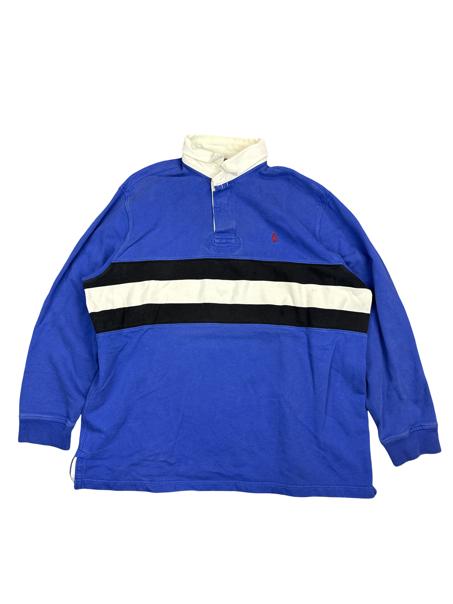 Polo Ralph Lauren Colorblock Rugby Shirt (XL)
