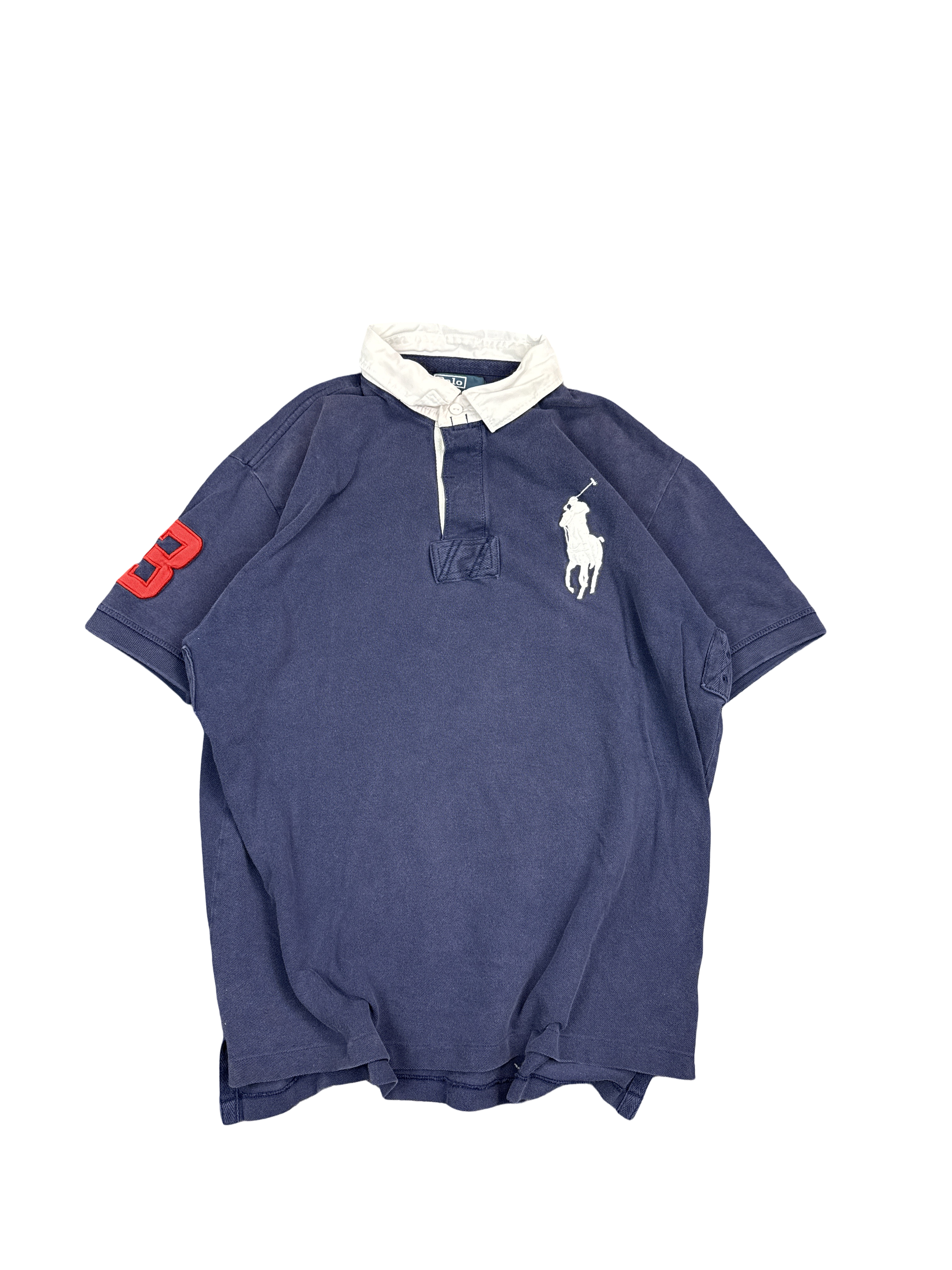 Ralph Lauren Polo Big Pony Rugby Shirt (L)