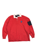 Polo Ralph Lauren Red Rugby Shirt (L)