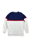 Polo Ralph Lauren Navy Red Colorblock Rugby Shirt (L)
