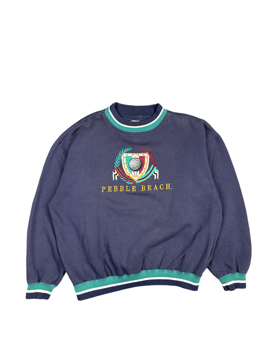 1990s Gear for Sports Pebble Beach Golf Sweatshirt (XL)