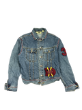 1990s DKNY Jeans College League Denim Jacket (S)