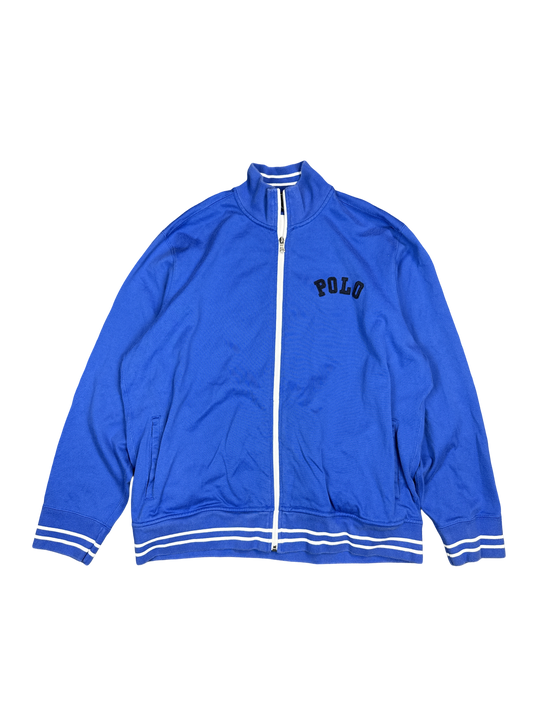 Polo Ralph Lauren Blue Zip-Up Track Jacket (XL)