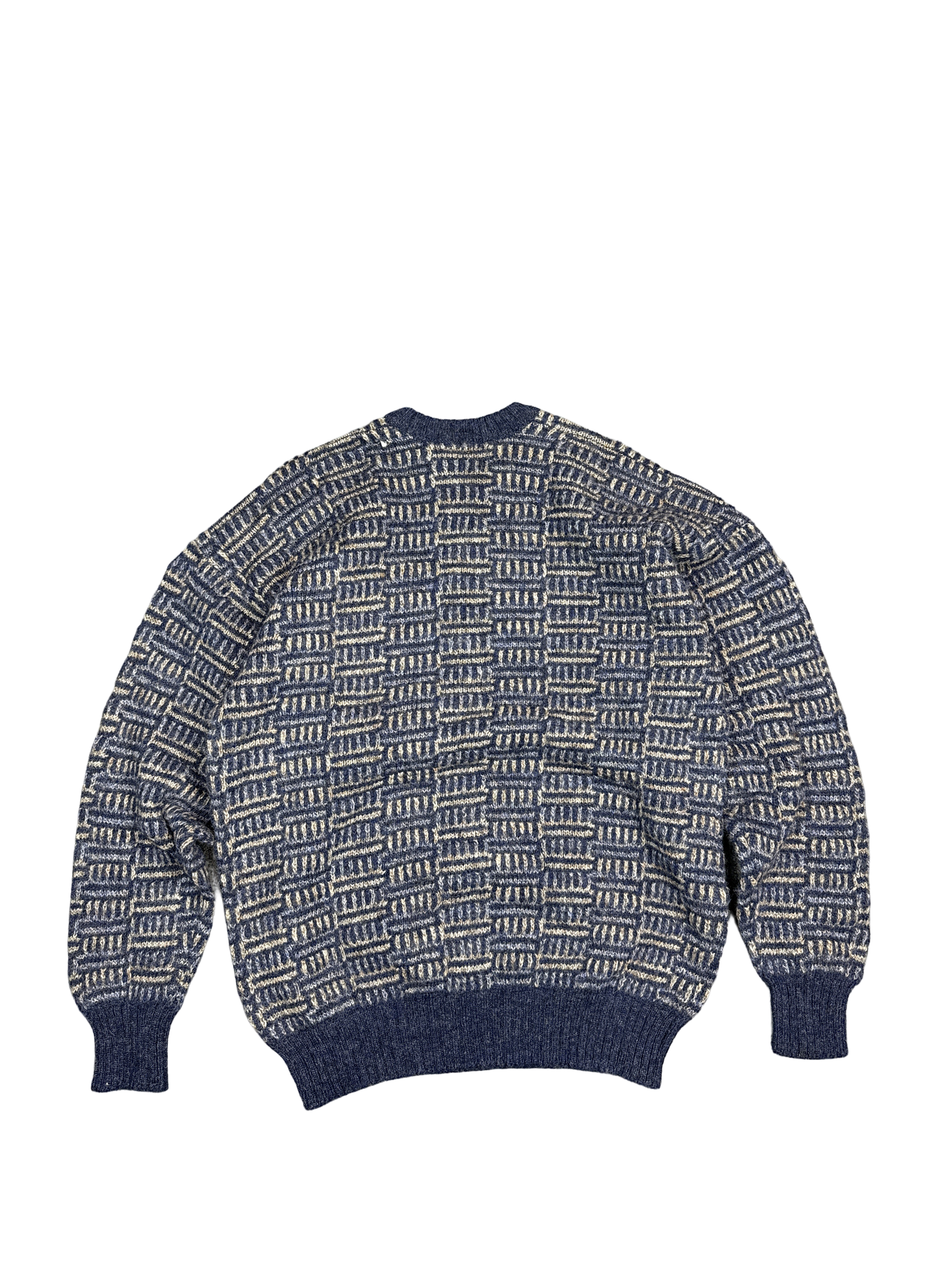 1990s Cooper & Roe Shetland Wool Knit Sweater (L)