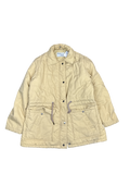 1980s Beige Quilted Nylon Jacket (L)