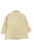 1980s Beige Quilted Nylon Jacket (L)