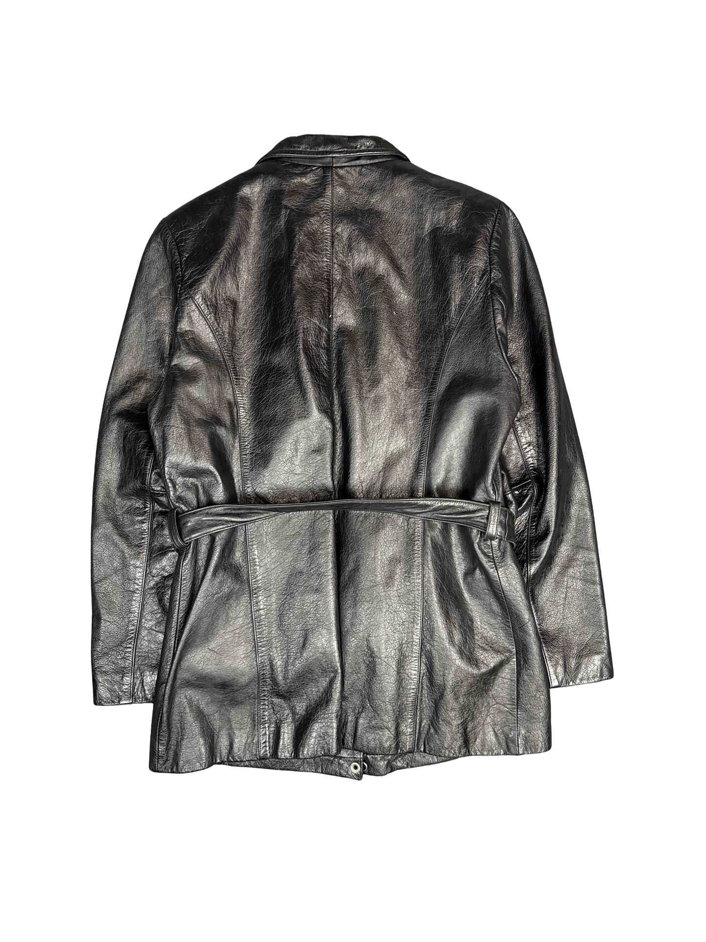 Wilsons Leather Thinsulate Belted Jacket (M)