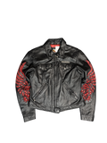 Harley-Davidson Black Leather Eagle Jacket (S)