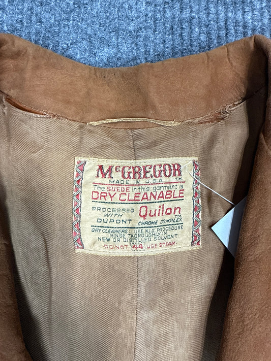 1960s McGregor Quilon Suede Jacket (S)