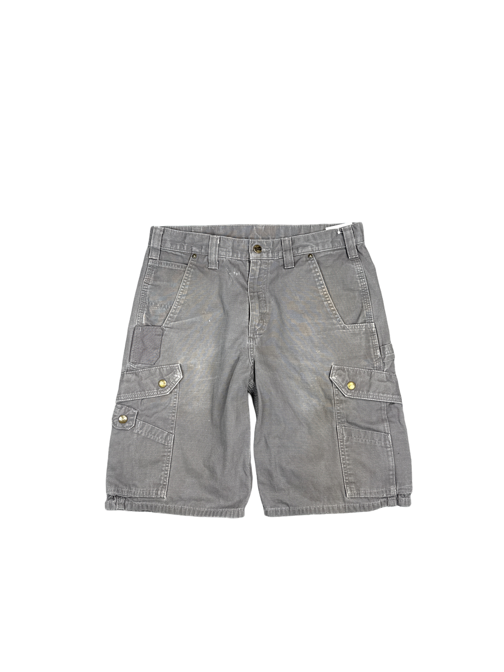 Carhartt Gray Relaxed Fit Work Shorts (32)