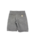 Carhartt Gray Relaxed Fit Work Shorts (32)