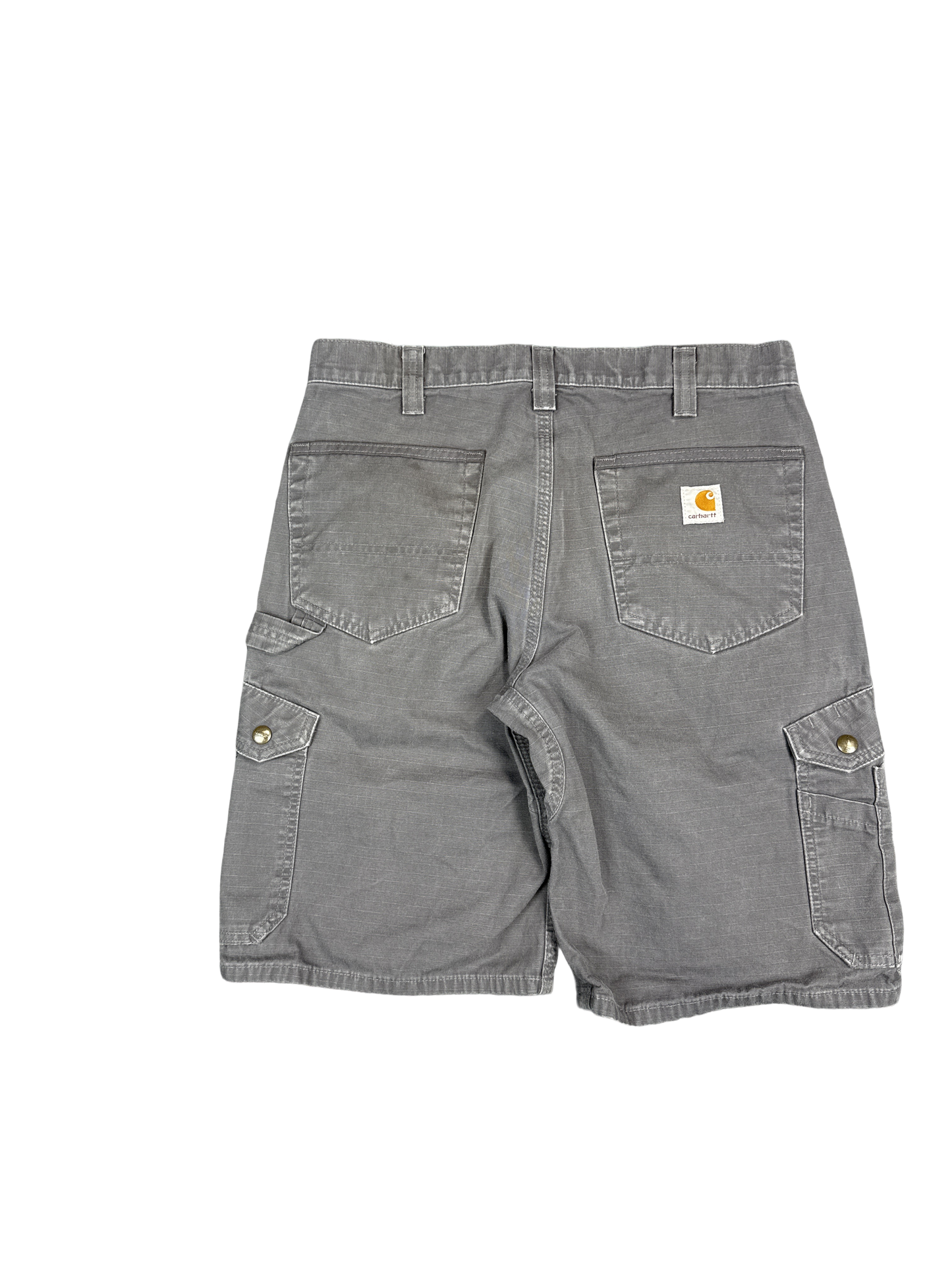 Carhartt Gray Relaxed Fit Work Shorts (32)