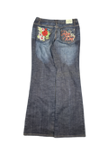 Y2K Rocawear Embroidered Flare Jeans (L)