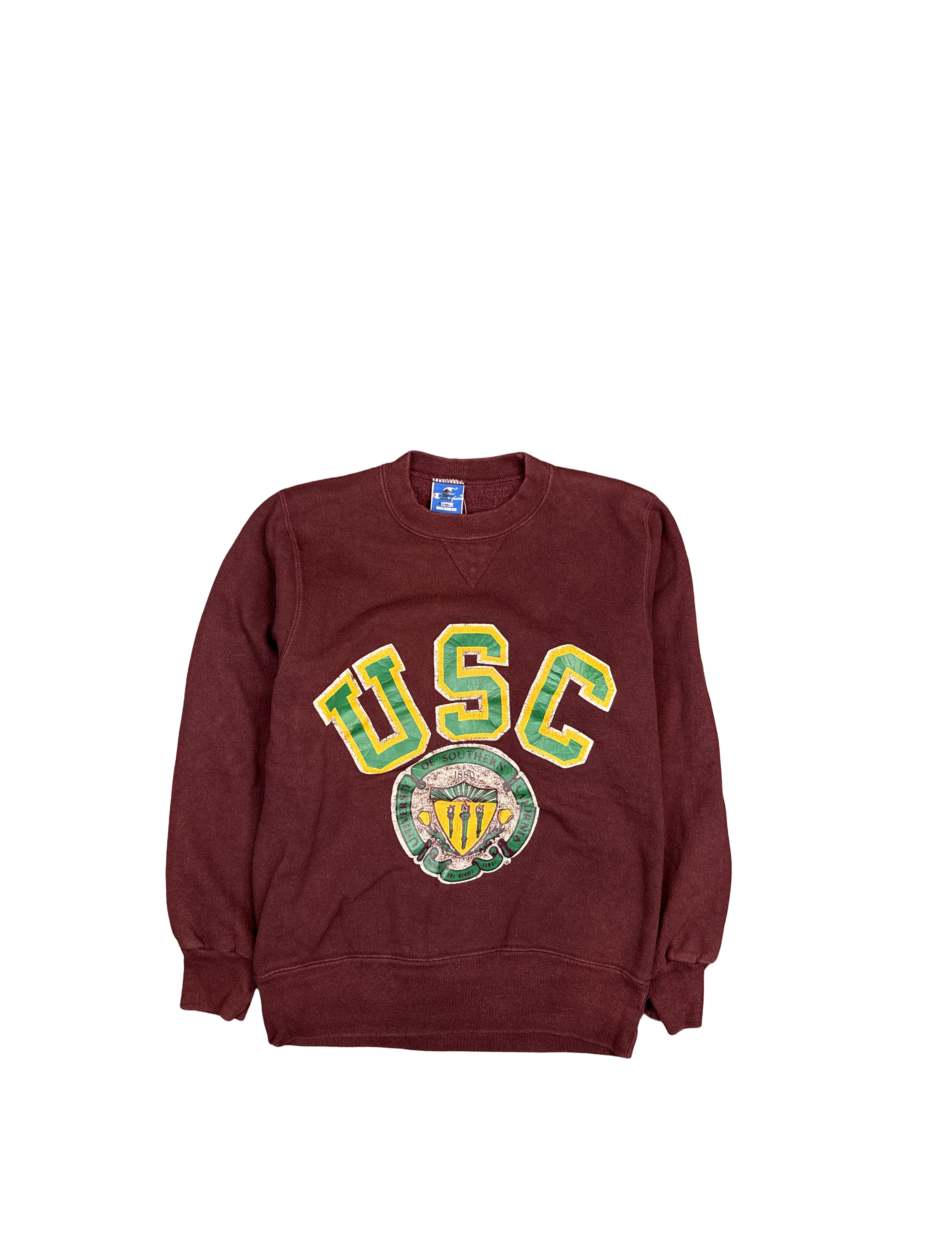 1990s Champion USC Crest Sweatshirt (S)
