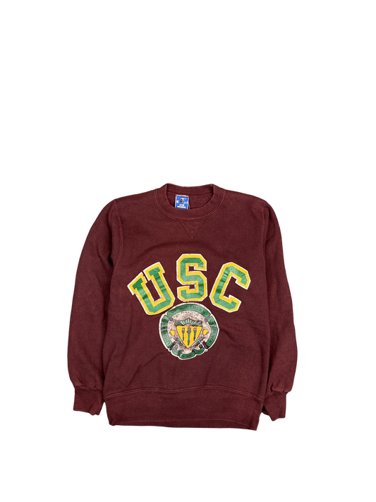 1990s Champion USC Crest Sweatshirt (S)