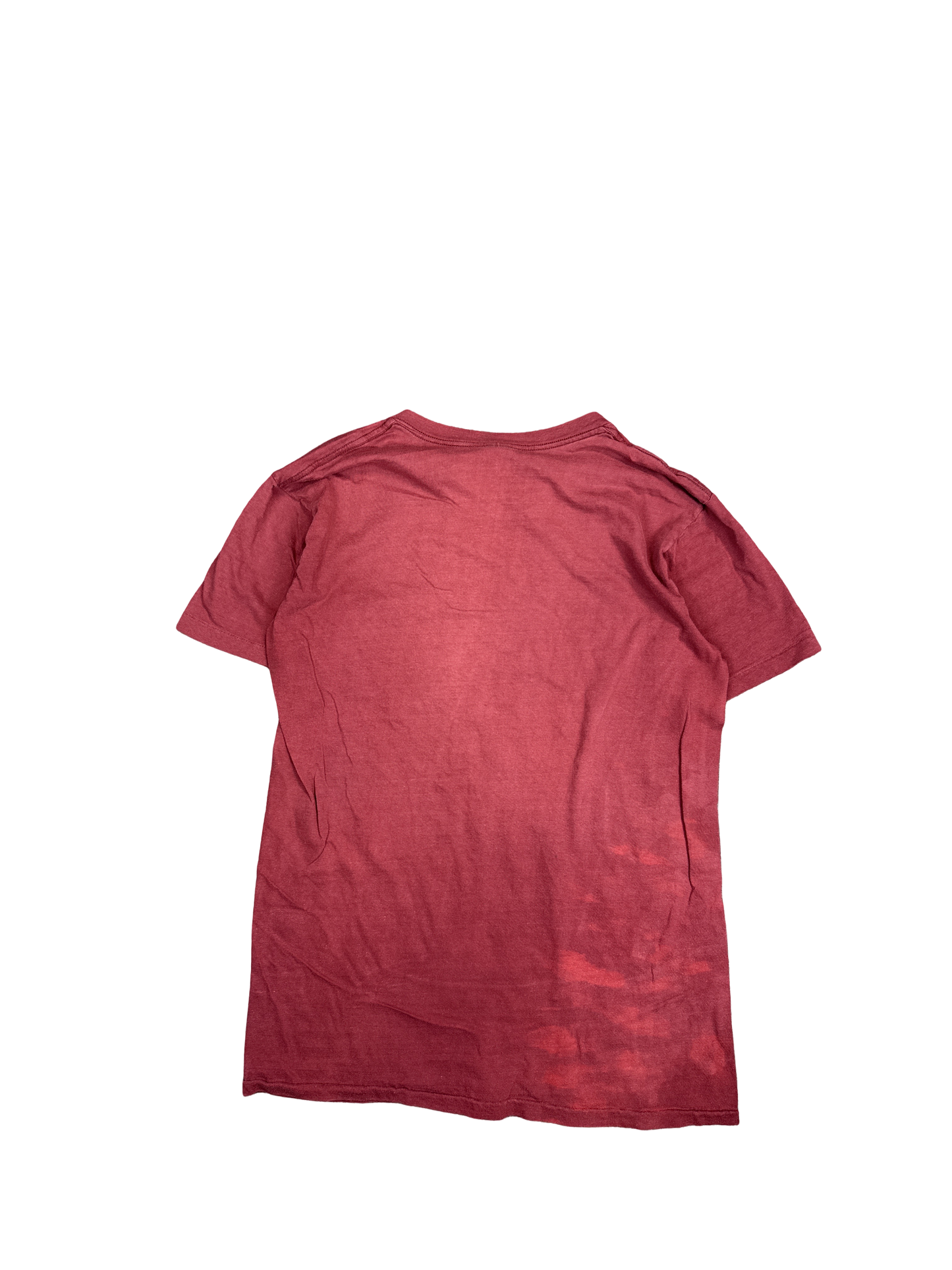 Faded Red Pocket T-Shirt (M)