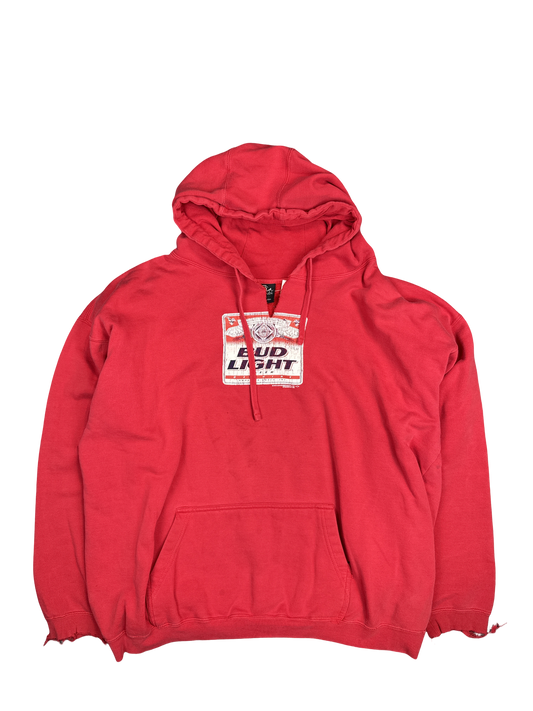 Bud Light Red Pullover Hoodie (XXL)