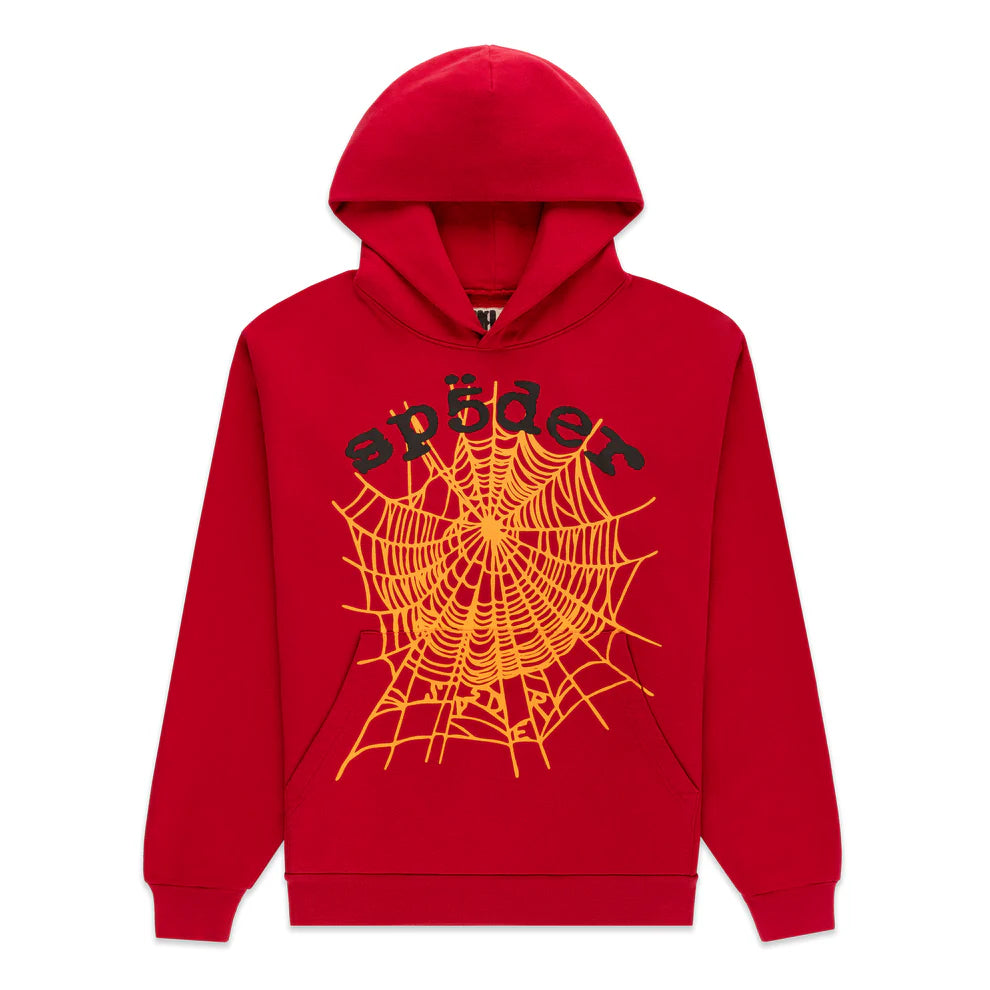 OG WEB V2 HOODIE RED