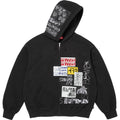 Supreme 176 Zip Up Hooded Sweatshirt Black