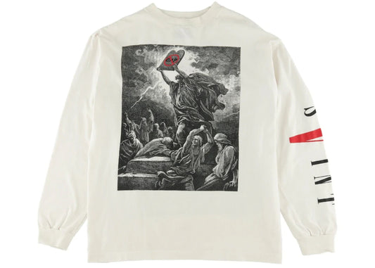 Saint Michael x Vlone L/S T-Shirt - White