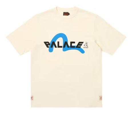 Palace Evisu Logo T-Shirt White