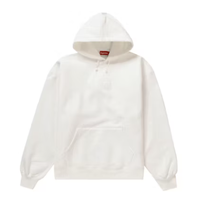 Supreme Bogo Hooded Sweatshirt White