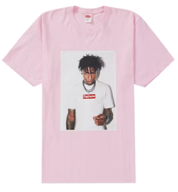 Supreme NBA Youngboy Tee Pink