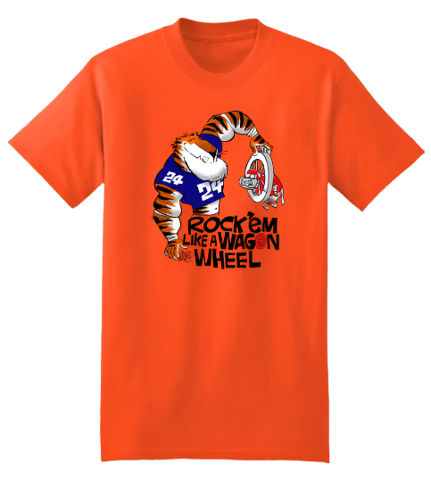 Auburn vs. Oklahoma Tiger Rags Gameday Tee - Orange