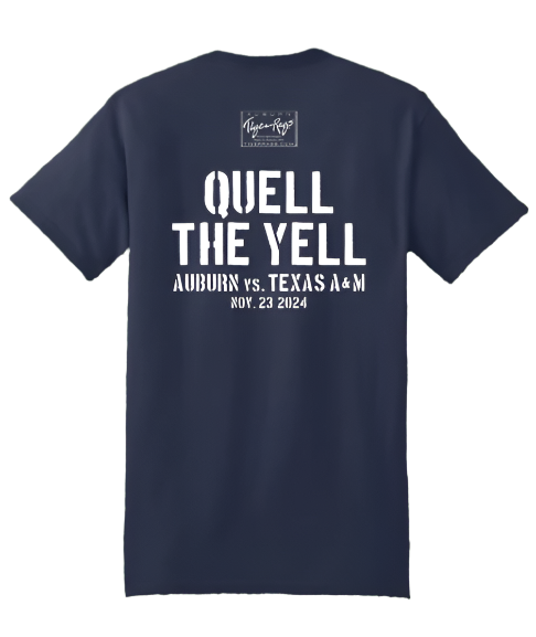 Auburn vs. Texas A&M Tiger Rags Gameday Tee - Navy