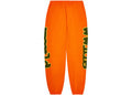 Sp5der Orange Beluga Sweatpants