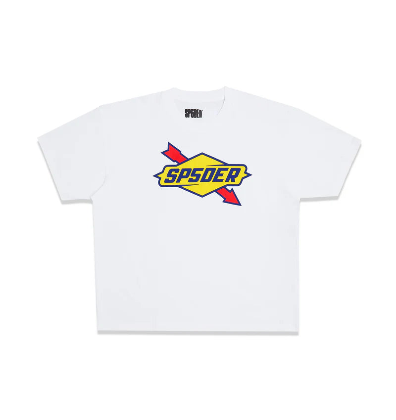 Sp5der The Spot White Tee