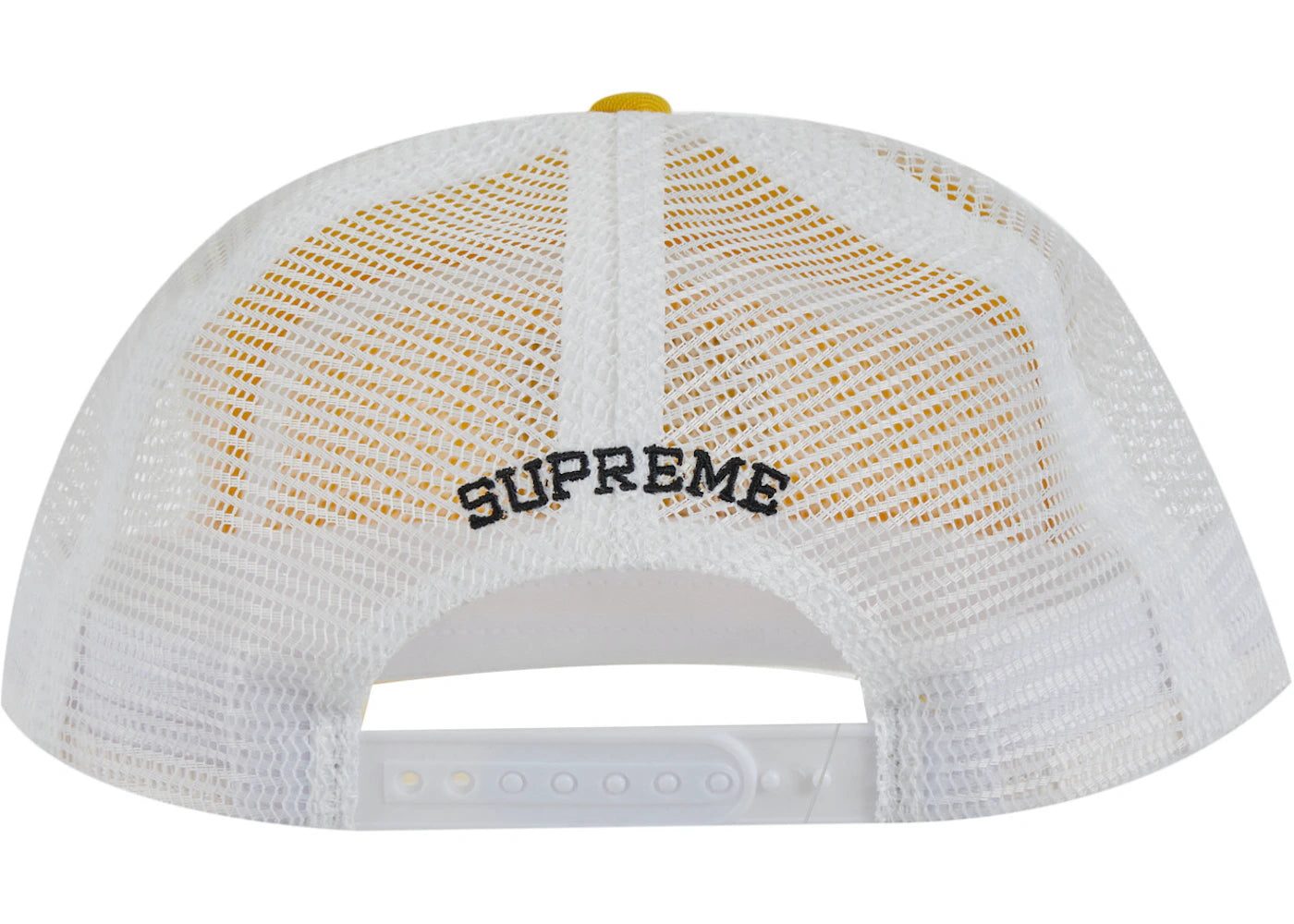 Supreme Camacho Mesh Back 5-Panel Hat Yellow