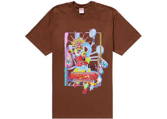 Supreme Electromagnetic Tee Brown