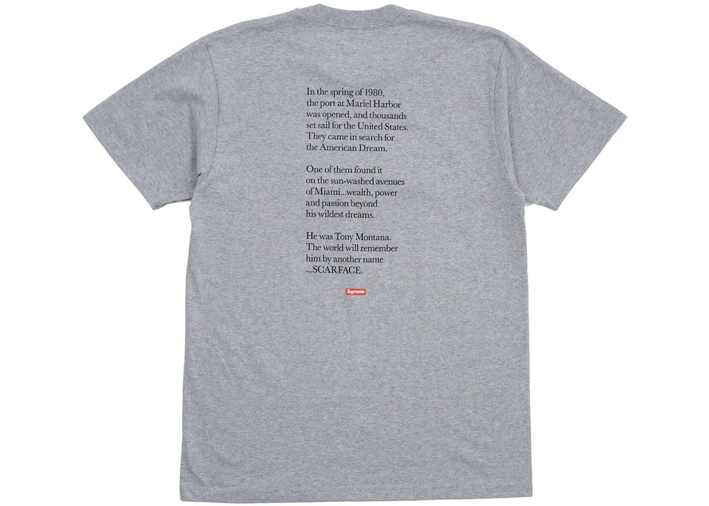 Supreme Friends Tee Grey