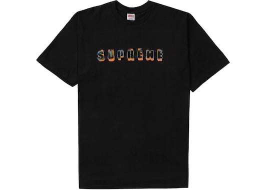 Supreme Stencil Tee Black