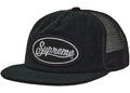 Terry Mesh Back 5-Panel Black