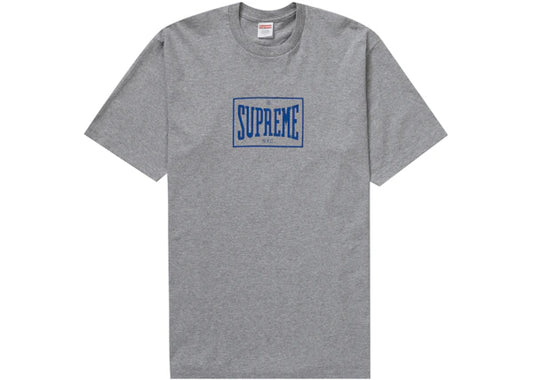 Supreme Warm Up Tee Heather Grey