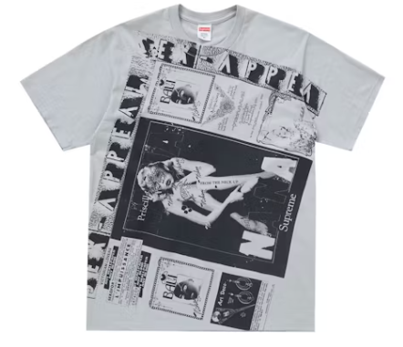 Supreme Collage Tee Cement