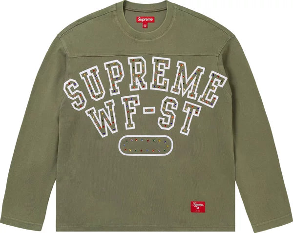 Supreme Athletic Studded LS Top Olive