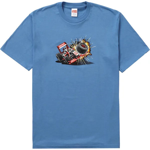 Supreme Crash Tee (FW21) Dusty Light Royal