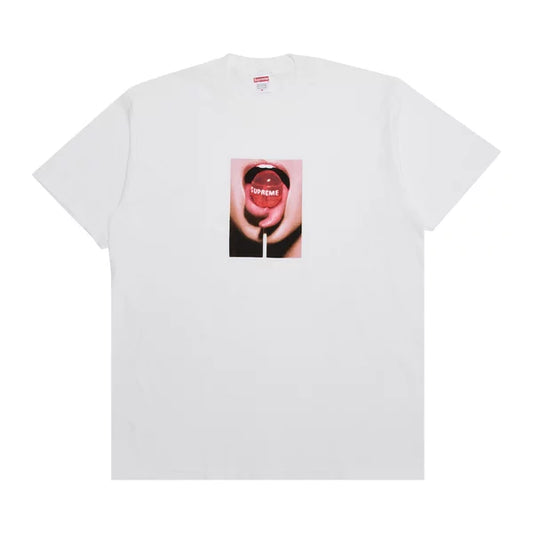 Supreme Lollipop White Tee